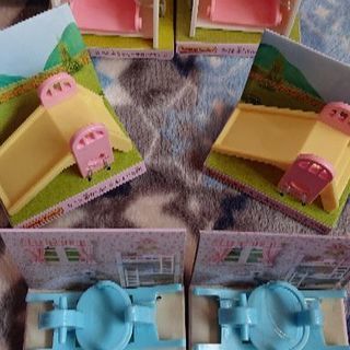 シルバニアファミリー 赤ちゃん家具9点セットの画像