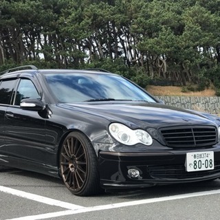 最終値下げCクラス w203 c180 ワゴン アバンギャルド メルセデスベンツ 車検まだまだ♪ ステーションワゴンの画像