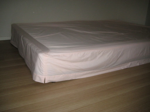 高級　IDC大塚家具ロイヤリティシリーズ　キングスダウン*ダブルベッド*専用ベットカバー付