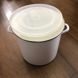ホーロー寸胴 容器 漬物 ぬか漬け