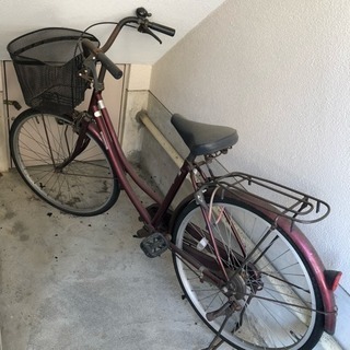 ジャンク パンクしている自転車 2台