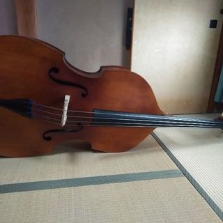 コントラバス（中古）、すぐ弾ける状態で売ります！