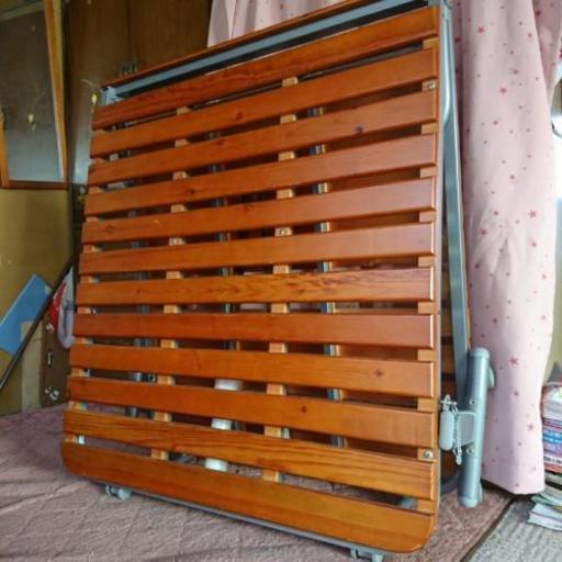 「決まりました」シングルサイズ折りたたみベッド