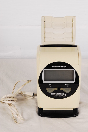 8890 NIPPO TIMEBOY6 タイムレコーダー タイムカード 　アントレ