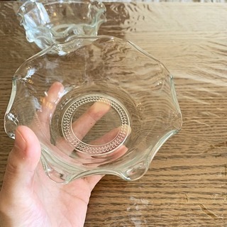 レトロなガラスの器 3個の画像