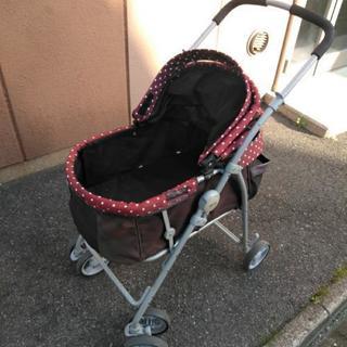 ペットカート　ペットキャリー　多頭飼い　わんわんキャリーペットバギー