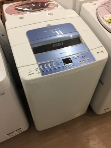 【安心6ヶ月保証付き】HITACHI 全自動洗濯機 2009年製