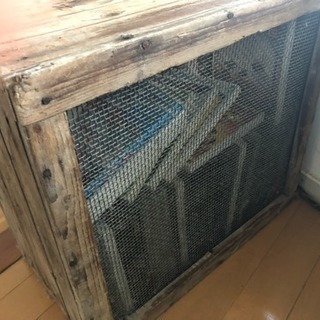 【差し上げます】【アンティークインテリア】【木箱】の画像