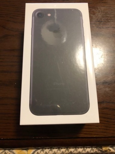 取引終了:未開封新品 SIMフリー iPhone7 32GB Black 至急売却