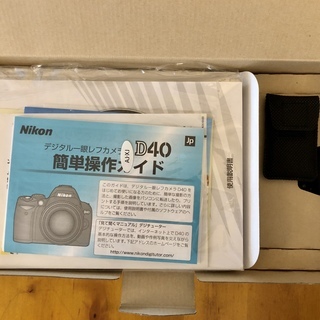  【美品】Nikon D40 レンズキット&kenkoのレンズプロテクターとNIKONのリモコン付きの画像