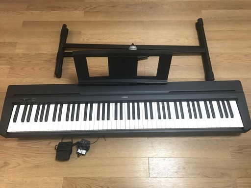 電子ピアノ ヤマハ YAMAHA P-45 スタンド付き