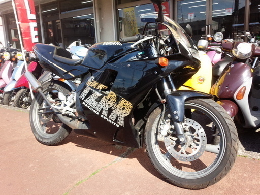 NO.2617　ＴＺＲ５０Ｒ　水冷２サイクル　６速ギヤ　セル付き　ブラック　☆彡