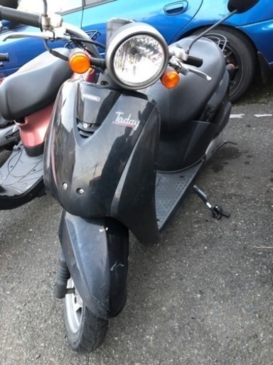 HONDA トゥデイ 鍵なし 実働確認してません  キックおります  福岡市南区