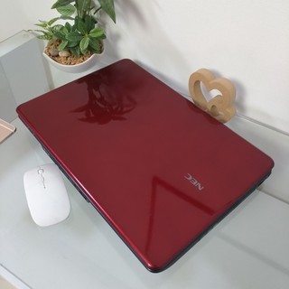 綺麗で可愛い光沢スパーリングレッドLaVie♪　美品！　大容量250G★　最新Windows10！　高速PC★　高性能デュアルコア　メモリ4G　NEC　LaVie　大画面　最新Windows10　64Bit　赤光沢　高級感　15.4インチ　　ノートパソコン　無線LAN　Wi-Fi対応 　DVDドライブ