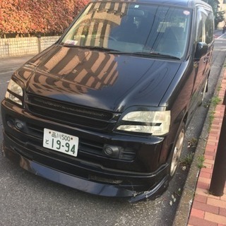 12年式ステップワゴン  フルエアロ＆アイメイクのカスタム仕様車 