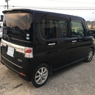 分割、自社ローン可能な車屋 タントカスタム 平成20年式 89千キロ 車検2年付 電動スライドドア 修復歴なしの画像