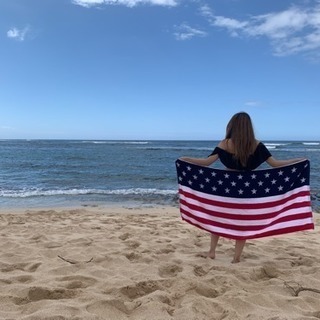 ★アメリカ国旗大判タオル★SALE