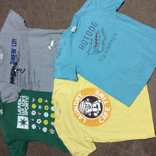 ランドリーTシャツ 4枚