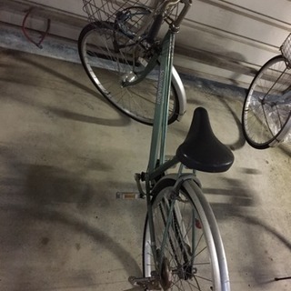 中古の自転車  の画像