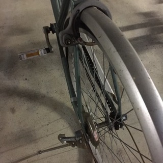 中古の自転車  の画像