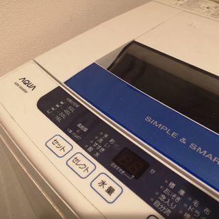 値下げしました　全自動洗濯機6キロ　※受け渡し日限定（ドライモード不調）の画像