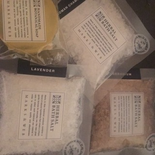 値下げ！マークス&ウェブ オーガニックタオル&ソープ&バスソルト