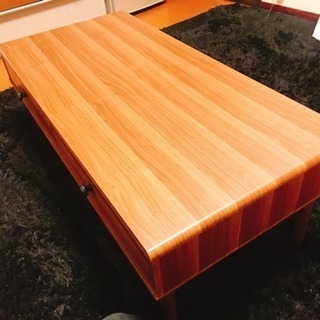 無料、木製ローテーブル、TV台も可の画像