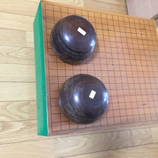 追記有　北見　囲碁　碁盤　碁石セットの画像