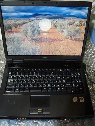 【商談完了】富士通 FMV-BIBLO NF/A70B FMVNFA70B　Felica内蔵Win10Pro 4GB