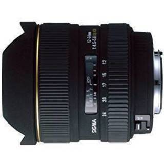 シグマ 12-24mm F4.5-5.6 EX DG ASPHERICAL キヤノン用レンズ sigma EFマウント