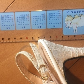 二次会で使ったヒール M 美品の画像