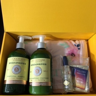 L'OCCITANE ナリッシングシャンプー＆コンディショナー＆ブランケット 他の画像