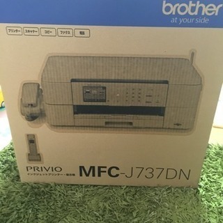 ブラザー PR IＶIO MFC-J737DN  スキャナーFAX ★お話中★の画像