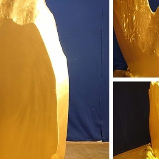 「Ｄ29 金の衝立 木製 Ｇｏｌｄ Ｓｃｒｅｅｎ」の画像