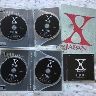 X  JAPAN RETURNS完全版 DVD-BOXの画像