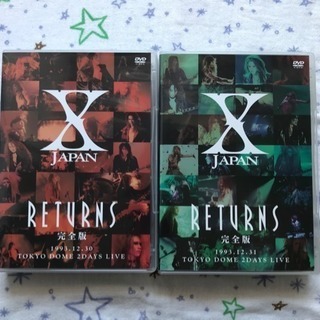 X  JAPAN RETURNS完全版 DVD-BOXの画像