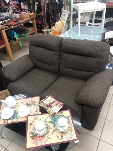 【配送無料】オシャレな2Pソファー