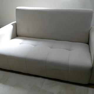 【お譲り】二人掛けソファ