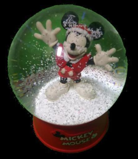 ミッキーマウス ChristmasOrnament 2018【スノードーム賞】