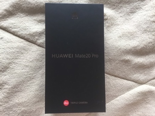 【美品】HUAWEI Mate20 Pro SIMフリー