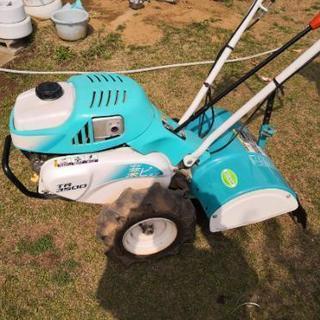 家庭菜園に最適カルチベーター　クボタTR3500型