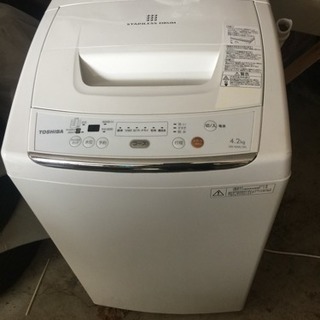 4.2kg洗濯機 東芝aw-42ML