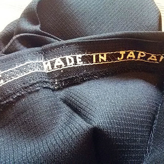 メンズ スーツ 細身の方 黒 ブラック 大丸デパート セミオーダー品の画像
