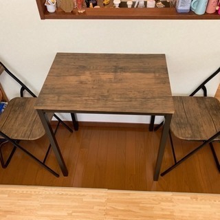 【ほぼ新品】テーブル イス セット