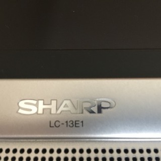 シャープ テレビモニター13インチ