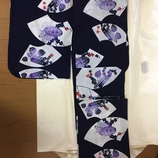 浴衣と浴衣反物のセットです。の画像