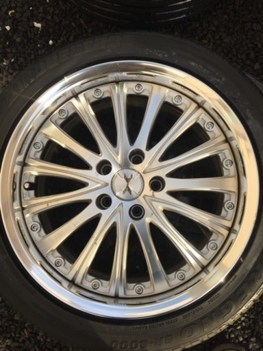 マーベリック315F ポリッシュ 18インチ4本セット