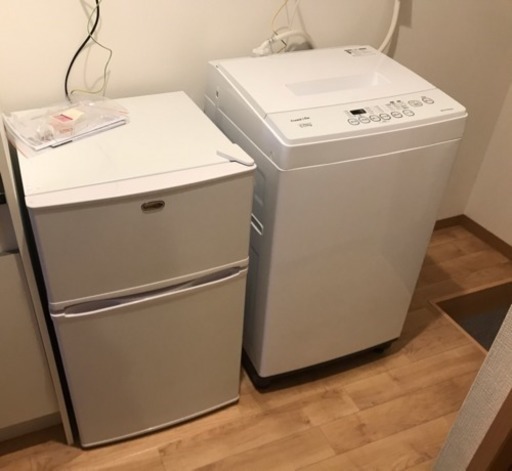 冷蔵庫&洗濯機セット！新生活に！一人暮らし用