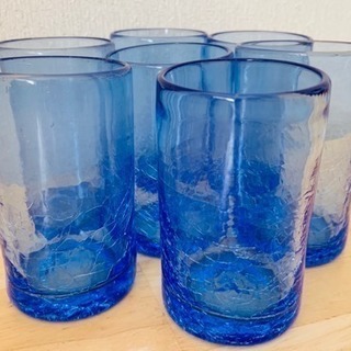 琉球ガラスの、小ぶりなグラス。