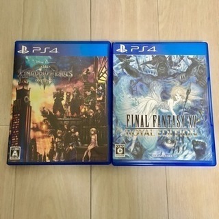 PlayStation4 + キングダムハーツ3+ファイナルファンタジー15の画像
